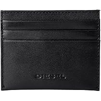 【極美品】ディーゼル　ワンダー　フラグメントケース　ブラック　レザー　カード入れ 1DR CARD HOLDER ZIP L Bi-fold card holder in nappa leather